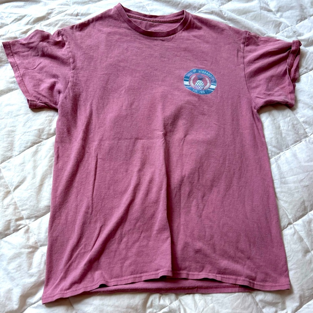Love & Pineapple Purple/Pink T shirt